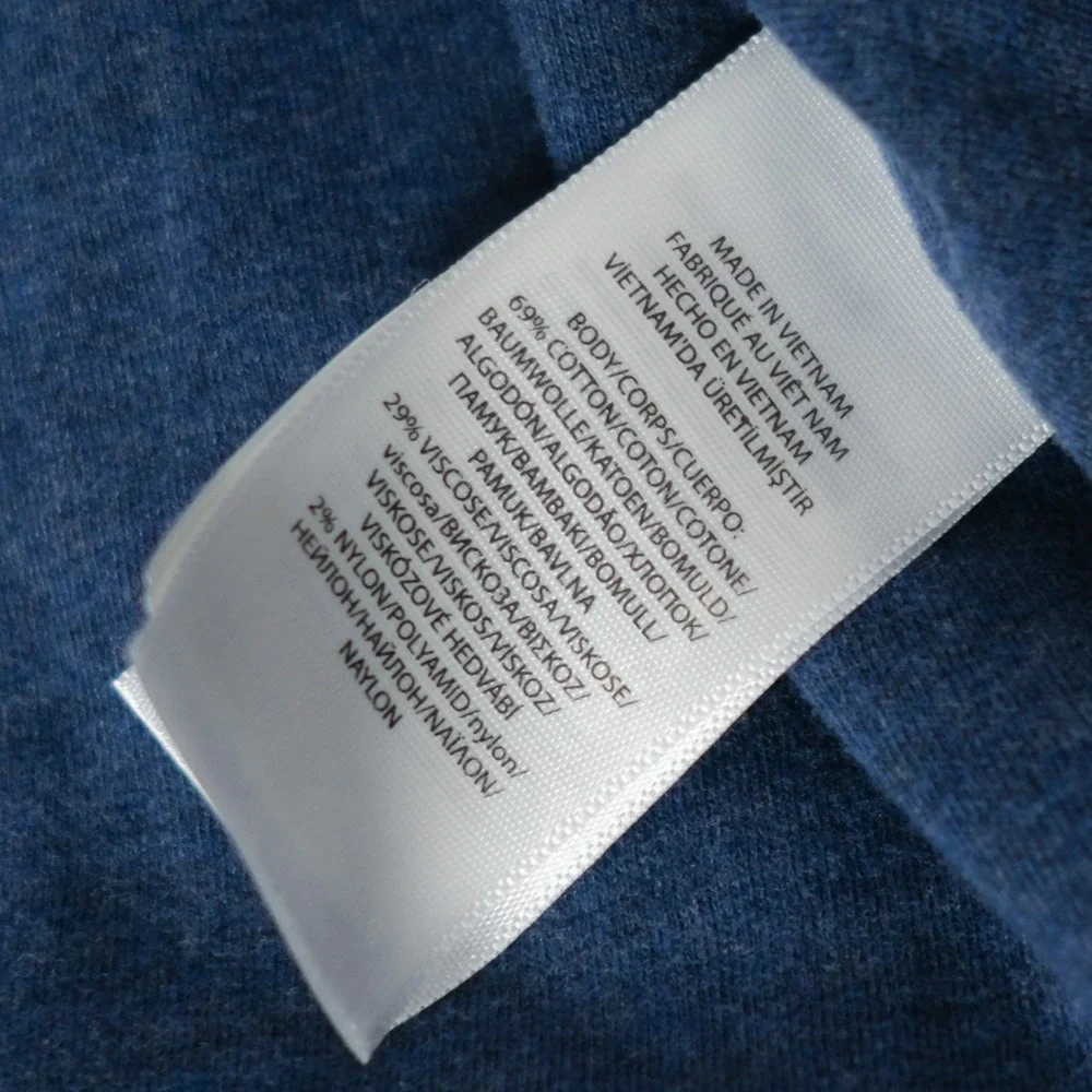 Polo Ralph Lauren Pullover Mens Large Blue Quarter Zip Long Sleeve Pony Preppy